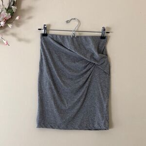 IRO Skirt Mini Parme Gray Size XS
